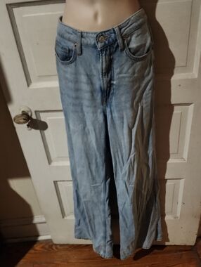 H&M &Denim Women's Wide Leg High Waist Jeans 6
